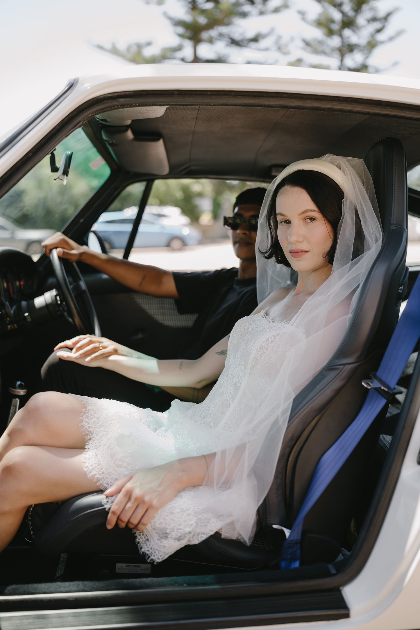 Headband veil